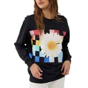 O Neill Womens Choice Pullover Fleece Washed Black‎ XS